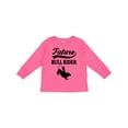 thumbnail image 1 of Inktastic Future Bull Rider Rodeo Riding Boys Long Sleeve Toddler T-Shirt, 1 of 5
