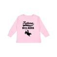 thumbnail image 1 of Inktastic Future Bull Rider Rodeo Riding Boys Long Sleeve Toddler T-Shirt, 1 of 5