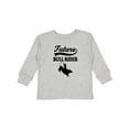 thumbnail image 1 of Inktastic Future Bull Rider Rodeo Riding Boys Long Sleeve Toddler T-Shirt, 1 of 5