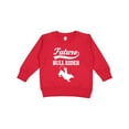 thumbnail image 1 of Inktastic Future Bull Rider Rodeo Riding Toddler Sweatshirt, 1 of 4