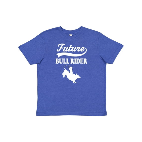 Inktastic Future Bull Rider Rodeo Riding Youth T-Shirt
