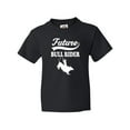 thumbnail image 1 of Inktastic Future Bull Rider Rodeo Riding Youth T-Shirt, 1 of 5