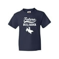thumbnail image 1 of Inktastic Future Bull Rider Rodeo Riding Youth T-Shirt, 1 of 5