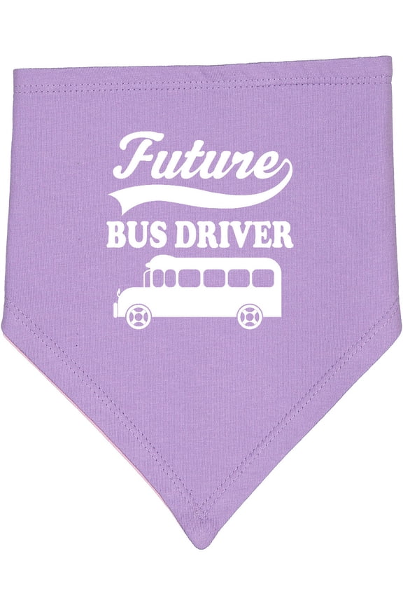 Future Bus Driver Shirt Childs Occupation Baby Bandana Bib