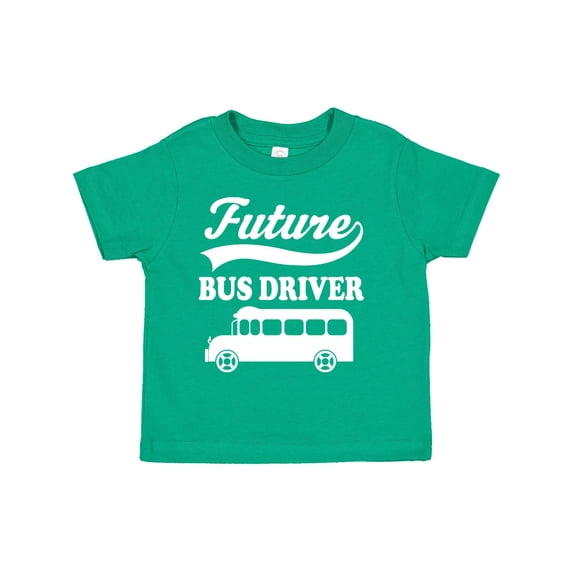 Inktastic Future Bus Driver Shirt Childs Occupation Boys or Girls Toddler T-Shirt