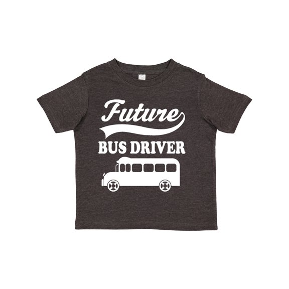 Inktastic Future Bus Driver Shirt Childs Occupation Boys or Girls Toddler T-Shirt