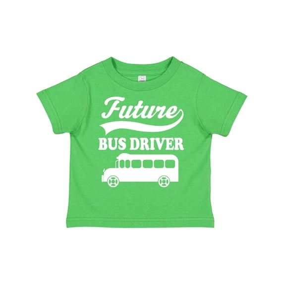 Inktastic Future Bus Driver Shirt Childs Occupation Boys or Girls Toddler T-Shirt