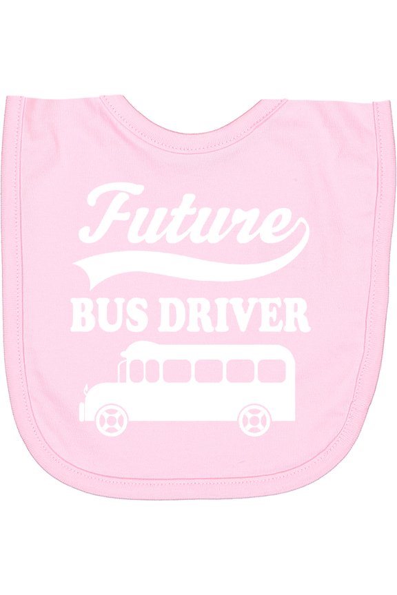 Future Bus Driver Shirt Childs Occupation Newborn Bib