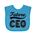 thumbnail image 1 of Inktastic Future Ceo Boss Boys or Girls Baby Bib, 1 of 4