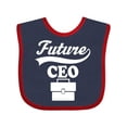 thumbnail image 1 of Inktastic Future Ceo Shirt Childs Boss Job Boys or Girls Baby Bib, 1 of 4