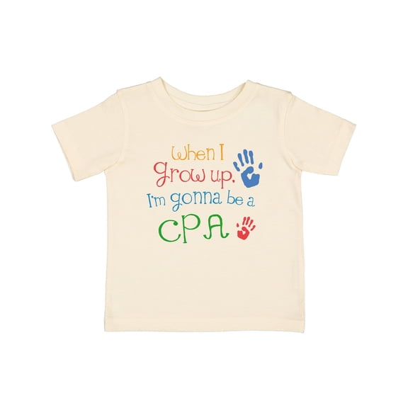 Inktastic Future Cpa Accountant Boys or Girls Baby T-Shirt