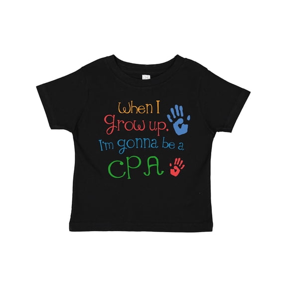 Inktastic Future Cpa Accountant Boys or Girls Toddler T-Shirt