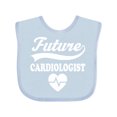 thumbnail image 1 of Inktastic Future Cardiologist Childs Medical Occupation Boys or Girls Baby Bib, 1 of 4