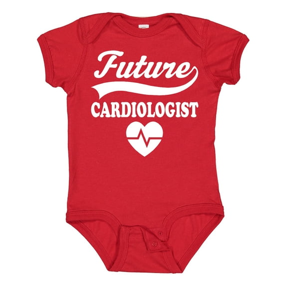 Inktastic Future Cardiologist Childs Medical Occupation Boys or Girls Baby Bodysuit