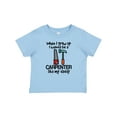thumbnail image 1 of Inktastic Future Carpenter Builder Like Daddy Boys Baby T-Shirt, 1 of 5