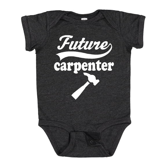 Inktastic Future Carpenter Shirt Occupation Boys or Girls Baby Bodysuit