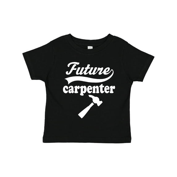 Inktastic Future Carpenter Shirt Occupation Boys or Girls Toddler T-Shirt