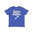 thumbnail image 1 of Inktastic Future Carpenter Shirt Occupation Youth T-Shirt, 1 of 5