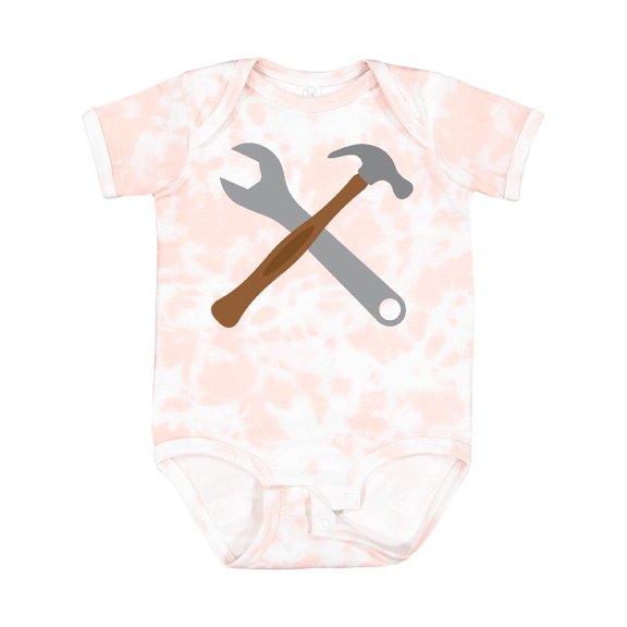 Inktastic Future Carpenter Tools Hammer Wrench Boys Baby Bodysuit