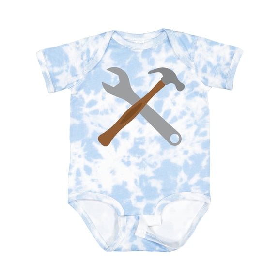 Inktastic Future Carpenter Tools Hammer Wrench Boys Baby Bodysuit
