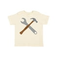 thumbnail image 1 of Inktastic Future Carpenter Tools Hammer Wrench Boys Toddler T-Shirt, 1 of 5