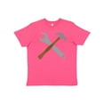 thumbnail image 1 of Inktastic Future Carpenter Tools Hammer Wrench Youth T-Shirt, 1 of 5
