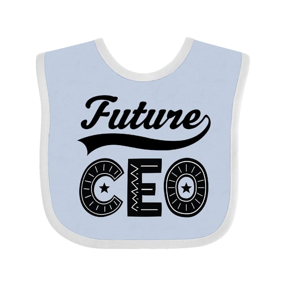 Inktastic Future Ceo Boss Boys or Girls Baby Bib