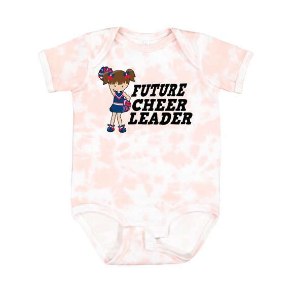 Inktastic Future Cheerleader Girls Baby Bodysuit