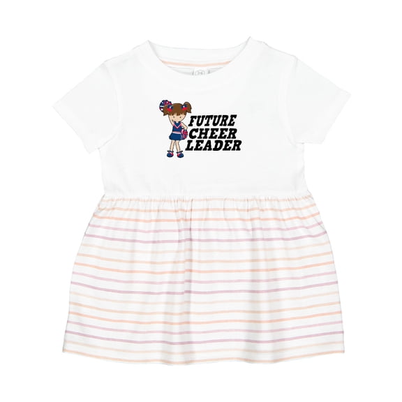 Inktastic Future Cheerleader Girls Baby Dress