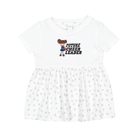 Inktastic Future Cheerleader Girls Baby Dress