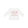 thumbnail image 1 of Inktastic Future Cheerleader Girls Cute Girls Long Sleeve Toddler T-Shirt, 1 of 5