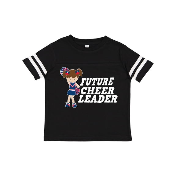 Inktastic Future Cheerleader White Girls Toddler T-Shirt