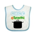 thumbnail image 1 of Inktastic Future Chef in Training Boys or Girls Baby Bib, 1 of 4
