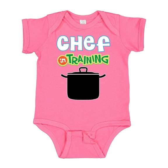 Inktastic Future Chef in Training Boys or Girls Baby Bodysuit