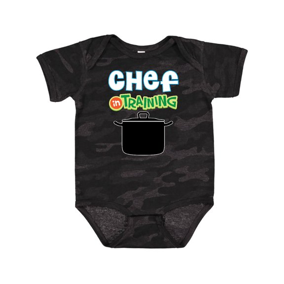Inktastic Future Chef in Training Boys or Girls Baby Bodysuit
