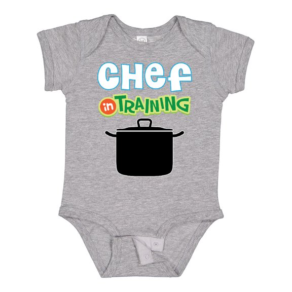 Inktastic Future Chef in Training Boys or Girls Baby Bodysuit