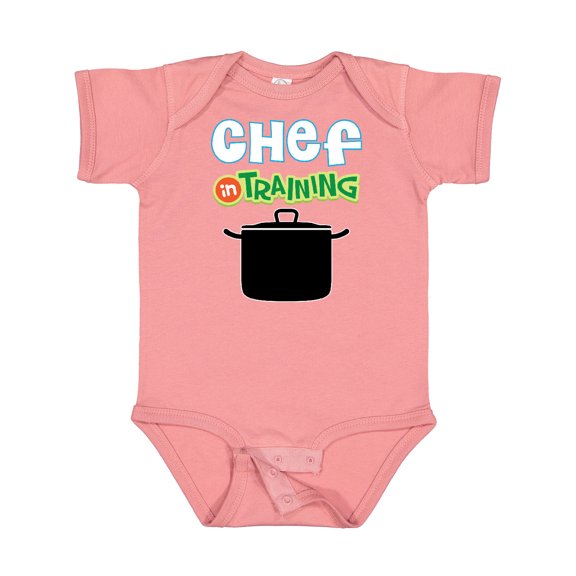 Inktastic Future Chef in Training Boys or Girls Baby Bodysuit