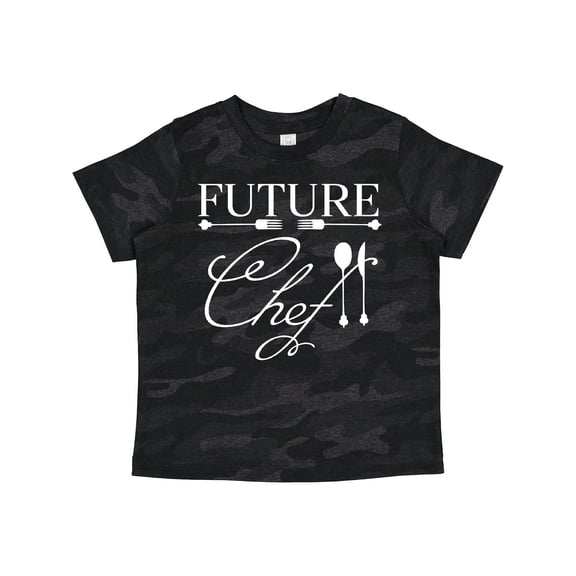 Inktastic Future Chef with Silverware Boys or Girls Toddler T-Shirt