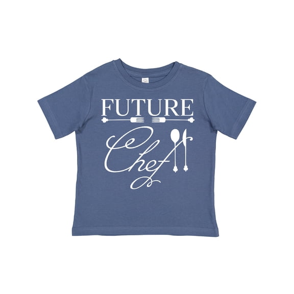 Inktastic Future Chef with Silverware Boys or Girls Toddler T-Shirt