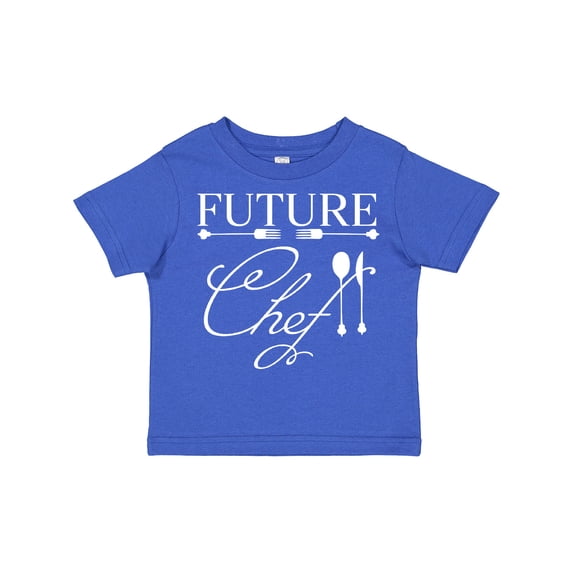Inktastic Future Chef with Silverware Boys or Girls Toddler T-Shirt