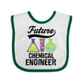 thumbnail image 1 of Inktastic Future Chemical Engineer Boys or Girls Baby Bib, 1 of 4