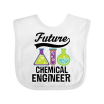 Inktastic Future Chemical Engineer Boys or Girls Baby Bib