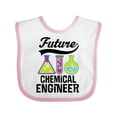 thumbnail image 1 of Inktastic Future Chemical Engineer Boys or Girls Baby Bib, 1 of 4