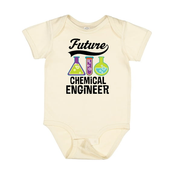 Inktastic Future Chemical Engineer Boys or Girls Baby Bodysuit