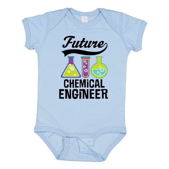 Inktastic Future Chemical Engineer Boys or Girls Baby Bodysuit