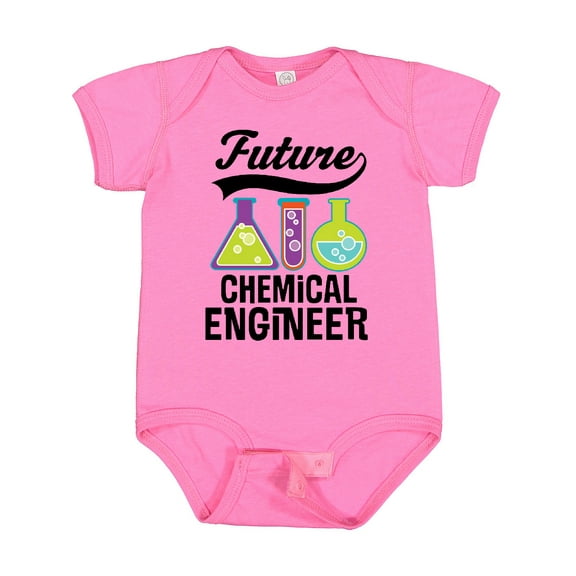Inktastic Future Chemical Engineer Boys or Girls Baby Bodysuit