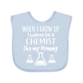 thumbnail image 1 of Inktastic Future Chemist Like Mommy Boys or Girls Baby Bib, 1 of 4