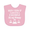 thumbnail image 1 of Inktastic Future Chemist Like Mommy Boys or Girls Baby Bib, 1 of 4