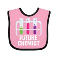 thumbnail image 1 of Inktastic Future Chemist Science Girls Baby Bib, 1 of 4