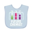 thumbnail image 1 of Inktastic Future Chemist Science Girls Baby Bib, 1 of 4